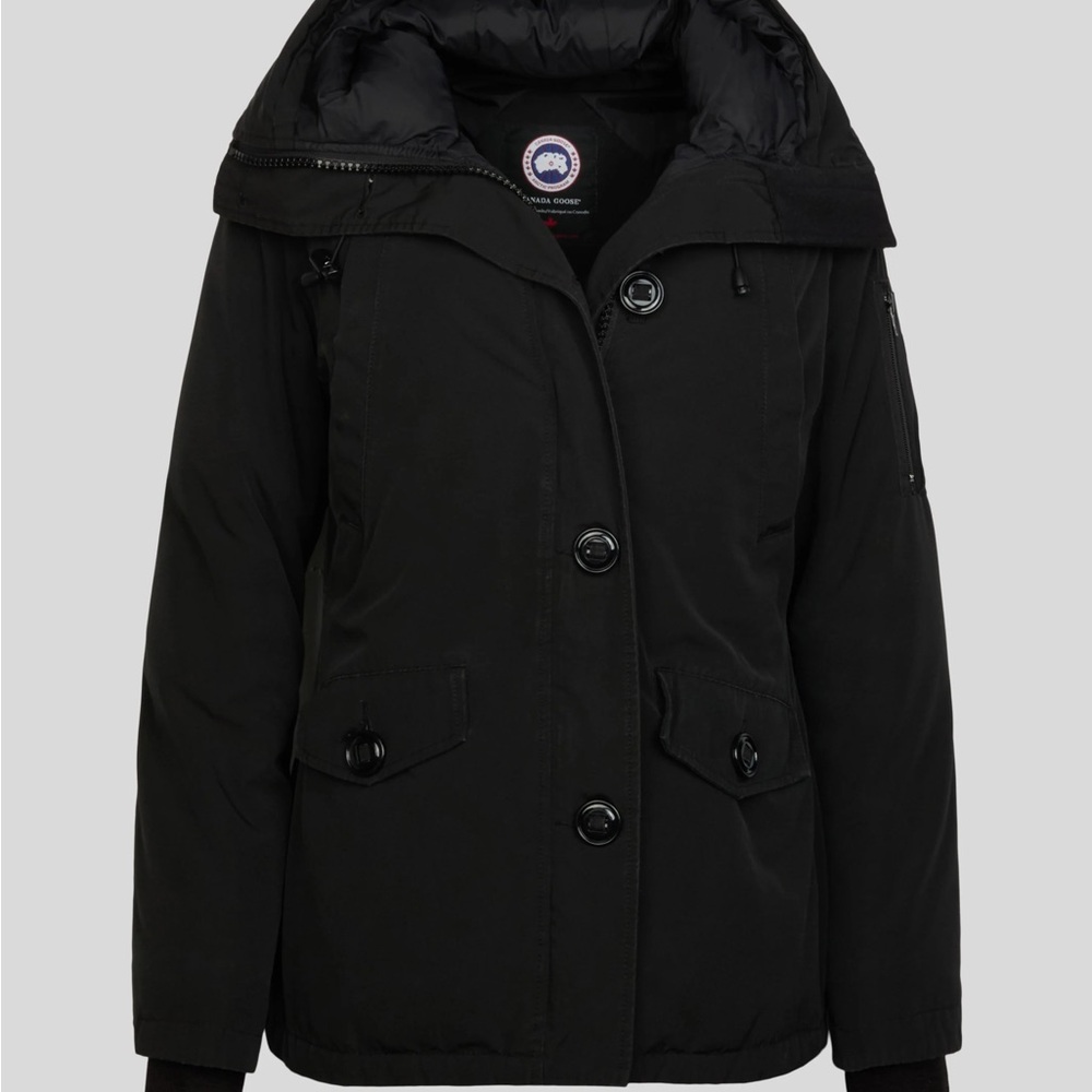 Canada Goose Women's Black Parka Jacket